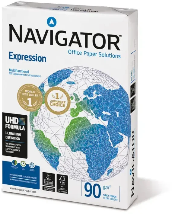 Biuro popierius Navigator Expression, A4, 90g (500) 0701-008