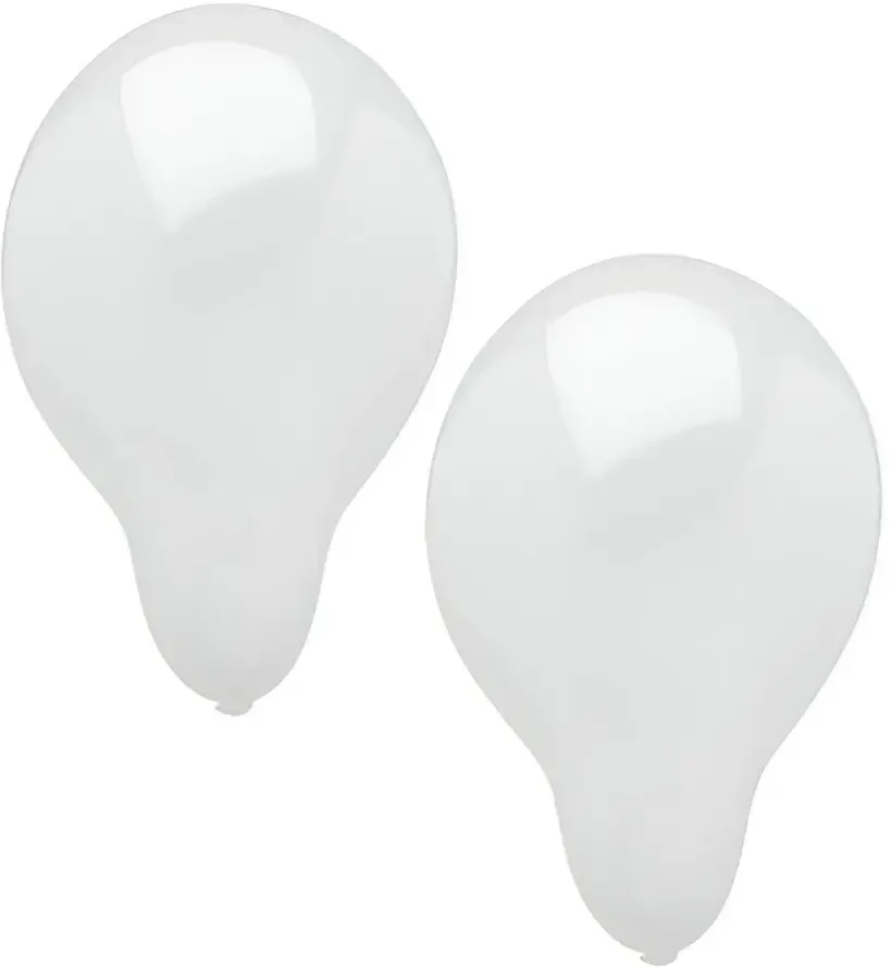 Papstar Balionai BALONI 25cm Balti 10vnt