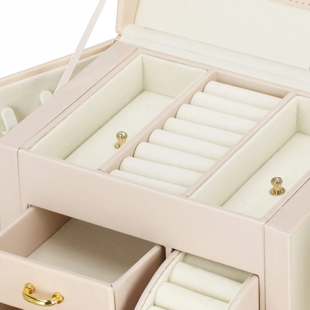 Springos Lagaminas papuošalams Beauty Magic Creame