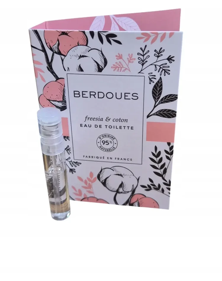 Parfums Berdoues, Freesia & Coton, Eau De Toilette, Unisex, 1.2 ml *Sample