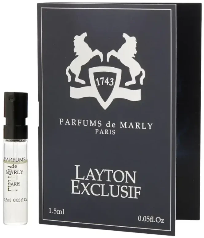 Parfums De Marly Layton Exclusif kvepalai purškiamas próbka 1,5ml