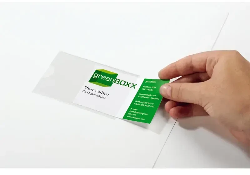 Durable Patvarus lipnus Pocketfix - langas, 57 X 90 mm, pakuotėje 10 vnt.