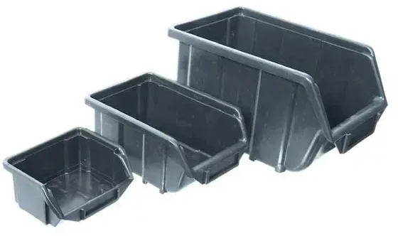 Dėžė Patrol EKO iš PVC | maža, pilka, (17,5 x 11,5 x 7,5 cm)