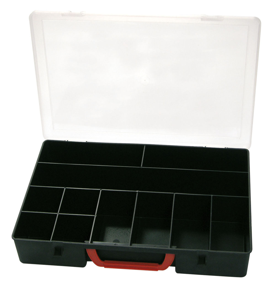 Dėžė Patrol Organizer 350 iš PVC | juoda (34,5 x 24,5 x 6 cm)