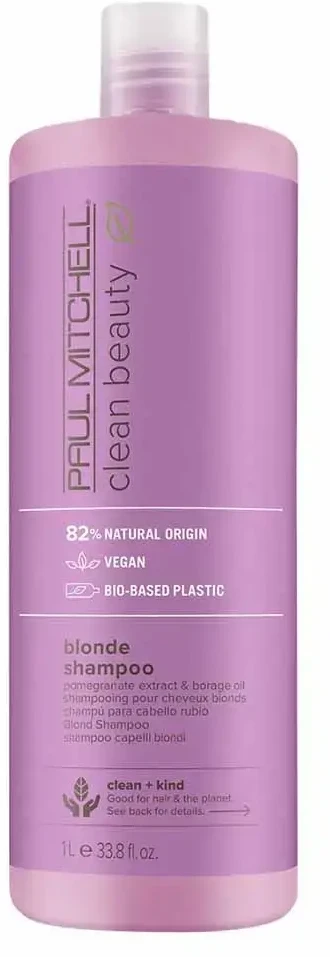 Paul Mitchell Clean Beauty Color Protect Skirtas šviesiems plaukams Šampūnas, 1000 ml