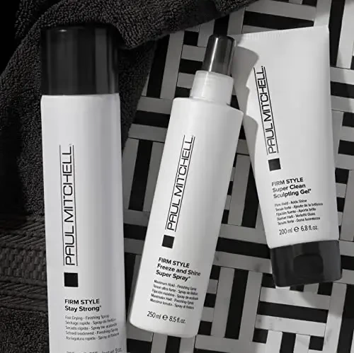 Paul Mitchell Firm Style Freeze and Shine Super Purškiklis For Hair Shine, 250 ml