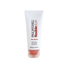 Paul Mitchell Flexible Style Wax Works plaukų formavimo gelis be parabenų, suteikiantis ryškumo ir tekstūros, 200 ml
