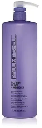 Geltonus tonus neutralizuojantis kondicionierius Paul Mitchell Platinum Skirtas šviesiems plaukams 1000 ml.