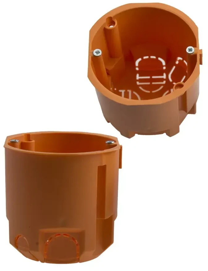Pawbol Montavimo dėžutė betonui, oranžinė, h-73mm, D68mm