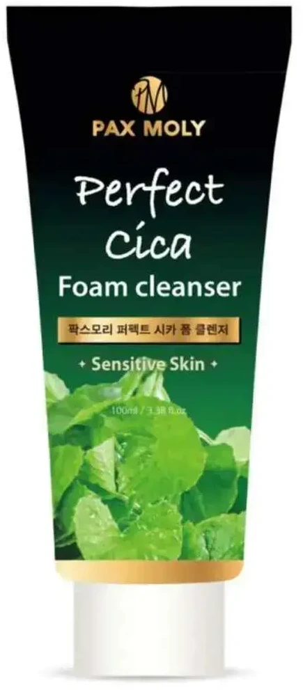 PaxMoly Perfect Cica Soothing & Calming & Cleansing Cleansing Foam, 100 ml