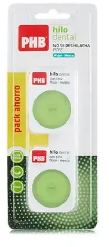 Pbh Phb Fluoride y pipirmėčių dantų siūlas 50 m dvigubo vaško
