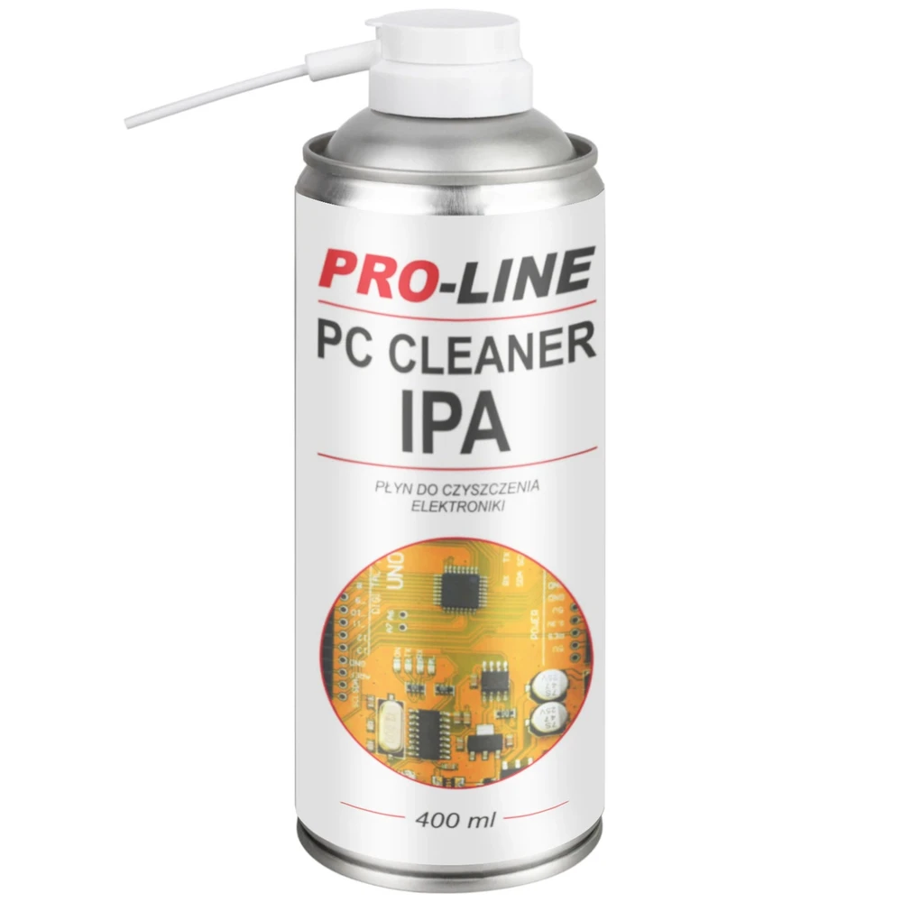 Valiklis PC CLEANER IPA elektronikos valymo skystis PRO-LINE purškiamas 400ml