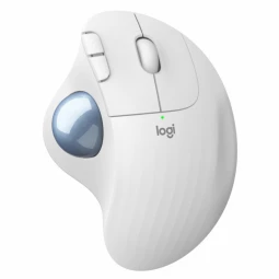 Logitech ERGO M575 Belaidė Trackball pelė, baltos spalvos