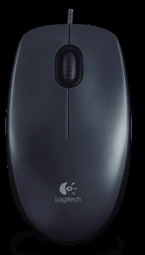 Optinė pelė su laidu Logitech M90 juoda