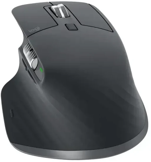 Belaidė pelė Logitech MX Master 3S, tamsiai pilka