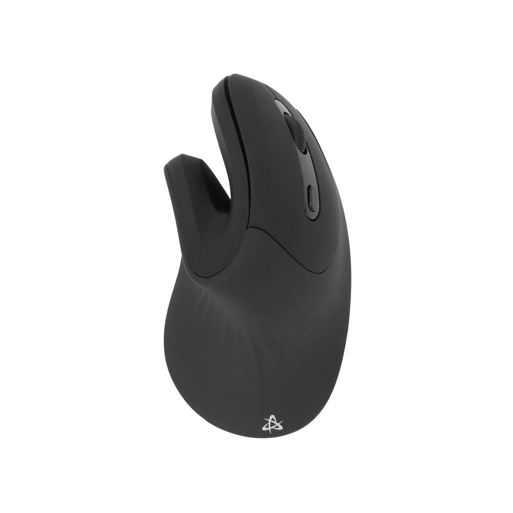 SBOX Vertical belaidė optinė pelė, 1200-3200 DPI, 6D, Juodas (WM-838W-B)