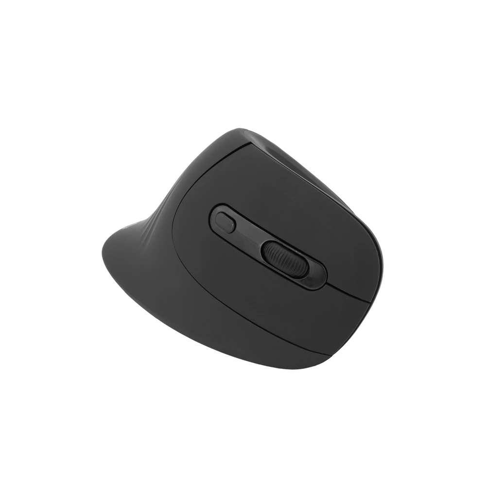 SBOX Vertical belaidė optinė pelė, 1200-3200 DPI, 6D, Juodas (WM-838W-B)