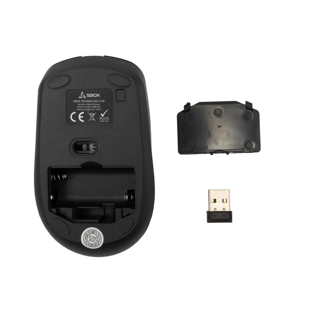Pelė Sbox WM-837 Juodas