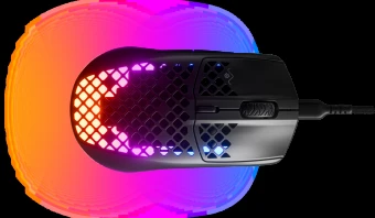 Žaidimų pelė SteelSeries Aerox 3 Onyx , Juodos spalvos