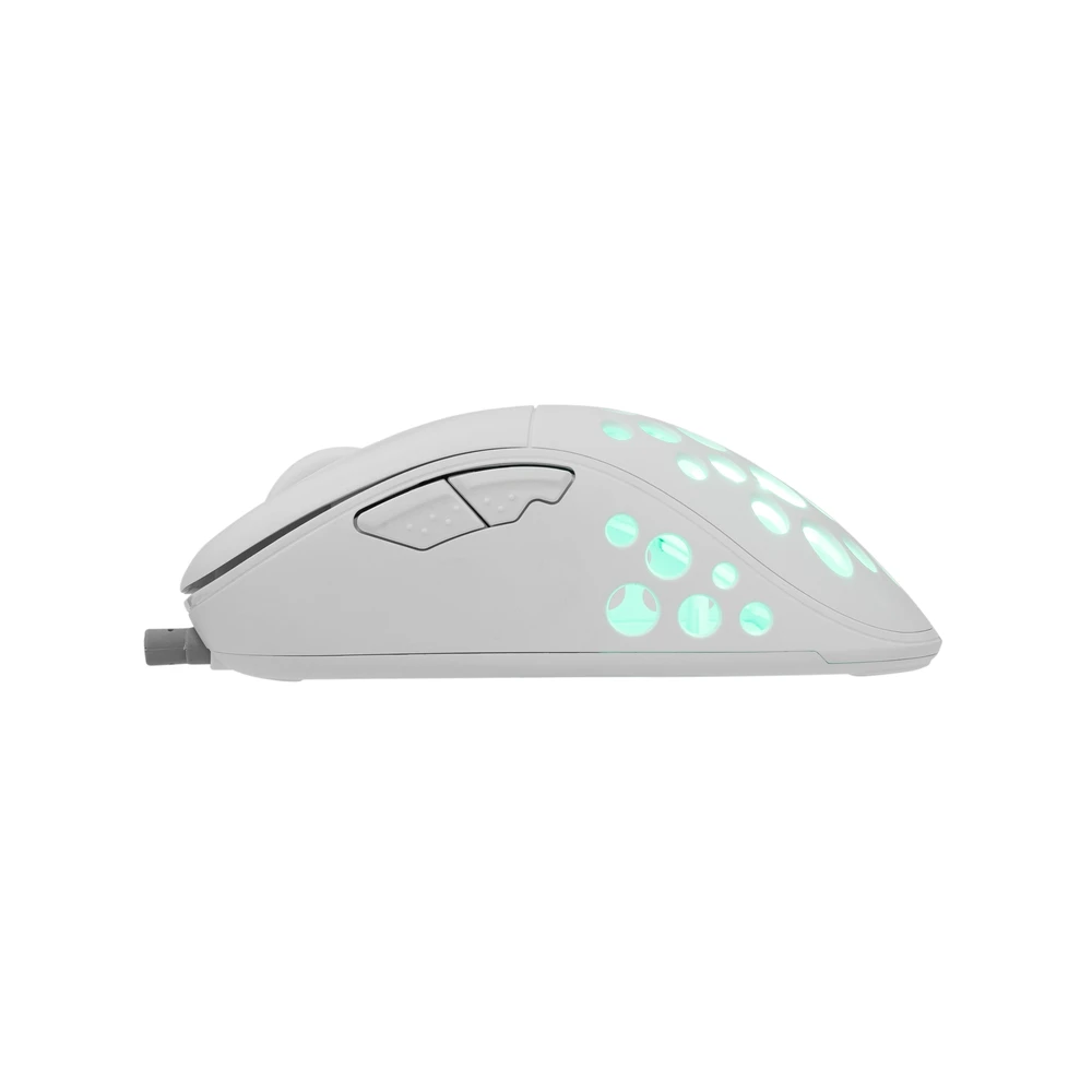 Pelė White Shark Baltas Shark Baltas Shark GM-5013 Azrael baltos spalvos