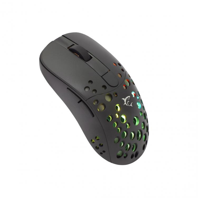 Žaidimų pelė White Shark Tristan, 12000 DPI, su RGB pašvietimu