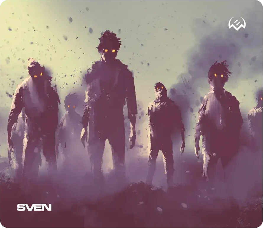 Pelės kilimėlis žaidimams SVEN-MP-G02S Zombie