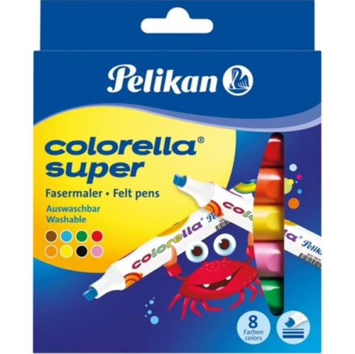 Pelikan „Colorella Super C411“ žymekliai, 8 spalvos (287637)