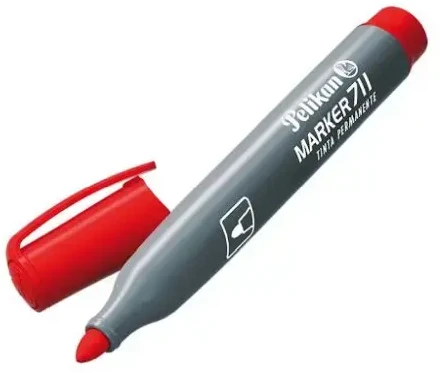Pelikan Marker Permanentny Pelikan 711 Raudona