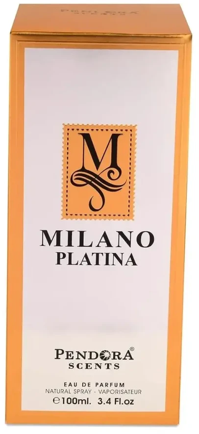 Pendora Scents Milano Platina EDP parfumuotas vanduo vyrams, 100 ml