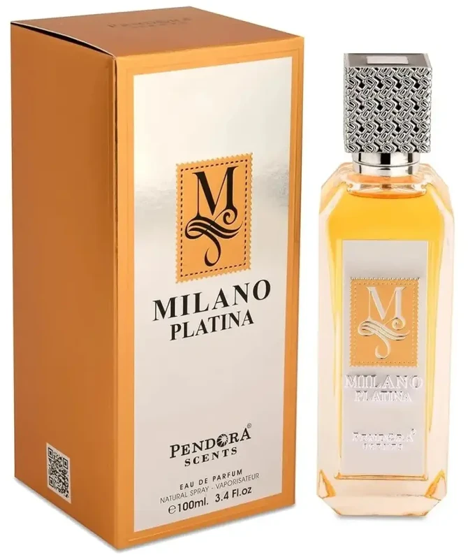 Pendora Scents Milano Platina EDP parfumuotas vanduo vyrams, 100 ml