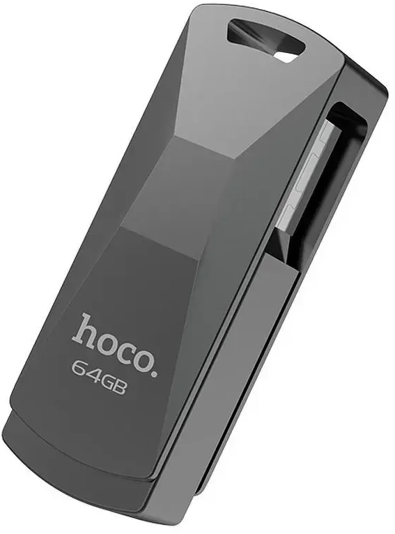 16 GB USB 3.0 (USB A) atmintinė Hoco UD5 Pilka