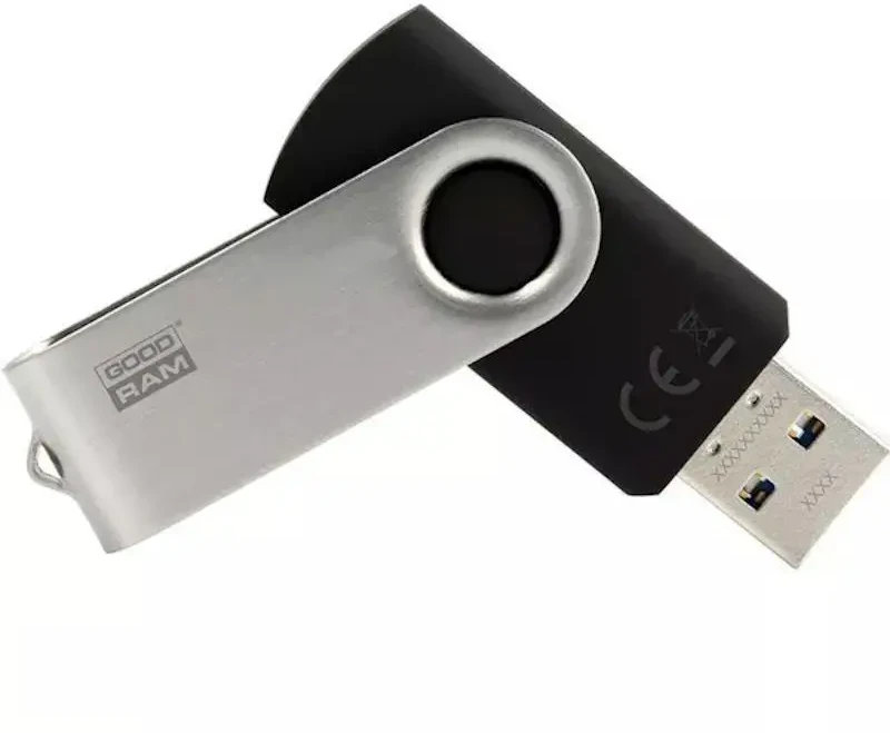 PENDRIVE 3.0 GOODRAM TWISTER Mėlynas 128GB Juodas