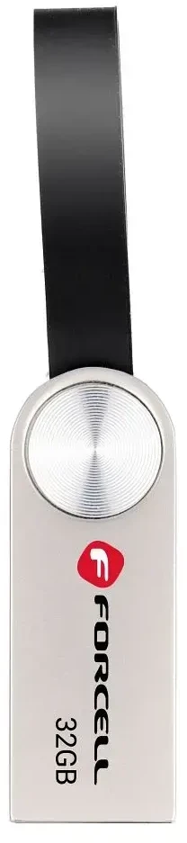 Pendrive 32GB USB 3.2 Gen 1 (USB A) Forcell F-Data Metal sidabrinis