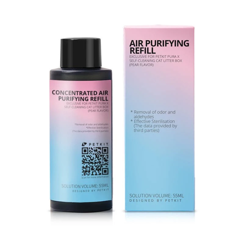 PETKIT PURA X automatinės kačių dėžutės gaiviklio papildymas 55ml 4vnt