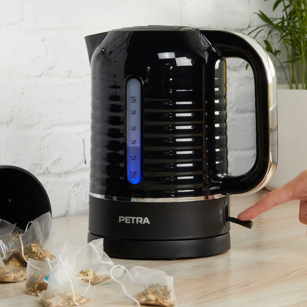 Petra Virdulys Salter Virdulys juoda elektrinis 3000 W SALTER, 1,7 l