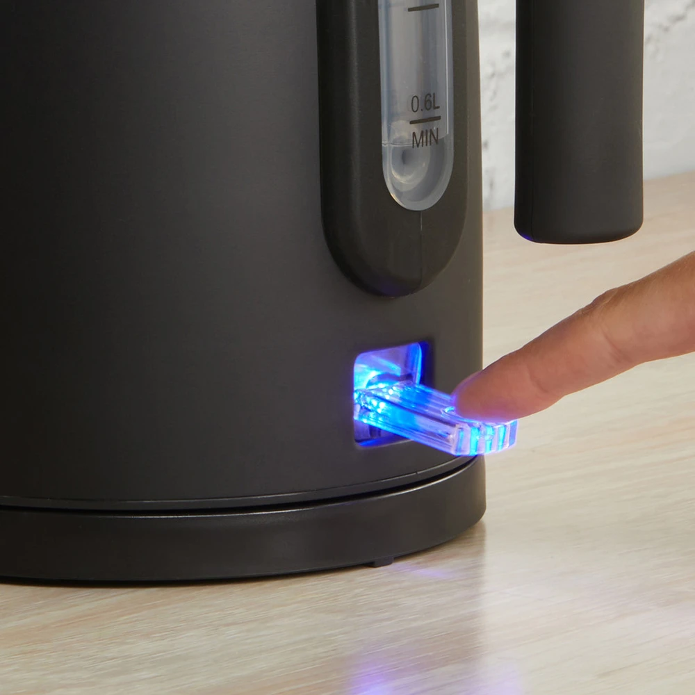 Virdulys Krups Virdulys juoda elektrinis 3000 w PETRA, 1,7 l