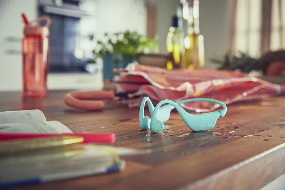 Philips Vaikiškos ausų neuždengiančios belaidės ausinės (TAK4607GR/00)