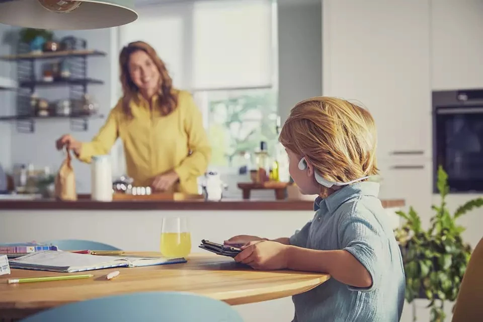 Philips Vaikiškos ausų neuždengiančios belaidės ausinės (TAK4607GY/00)