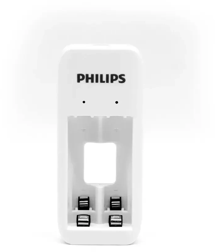 Įkroviklis Philips Baterijų įkroviklis + 2xAA 700mAh, USB laidas