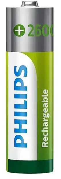 Philips AA 2600mAh įkraunama baterija