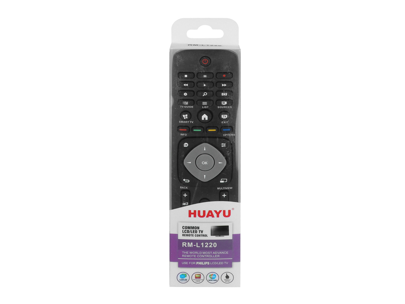 Lamex LXP1220 LCD televizoriaus nuotolinio valdymo pultas PHILIPS RM-L1220 SMART