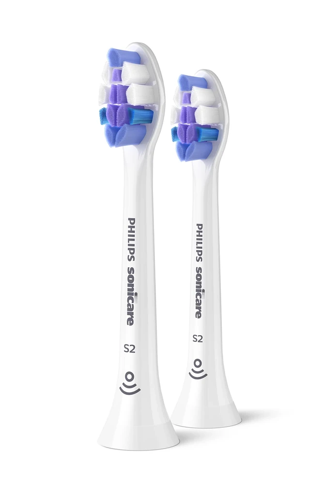 2 dalių šepetėlių galvučių pakuotė Philips Sonicare Sensitive HX6052/87