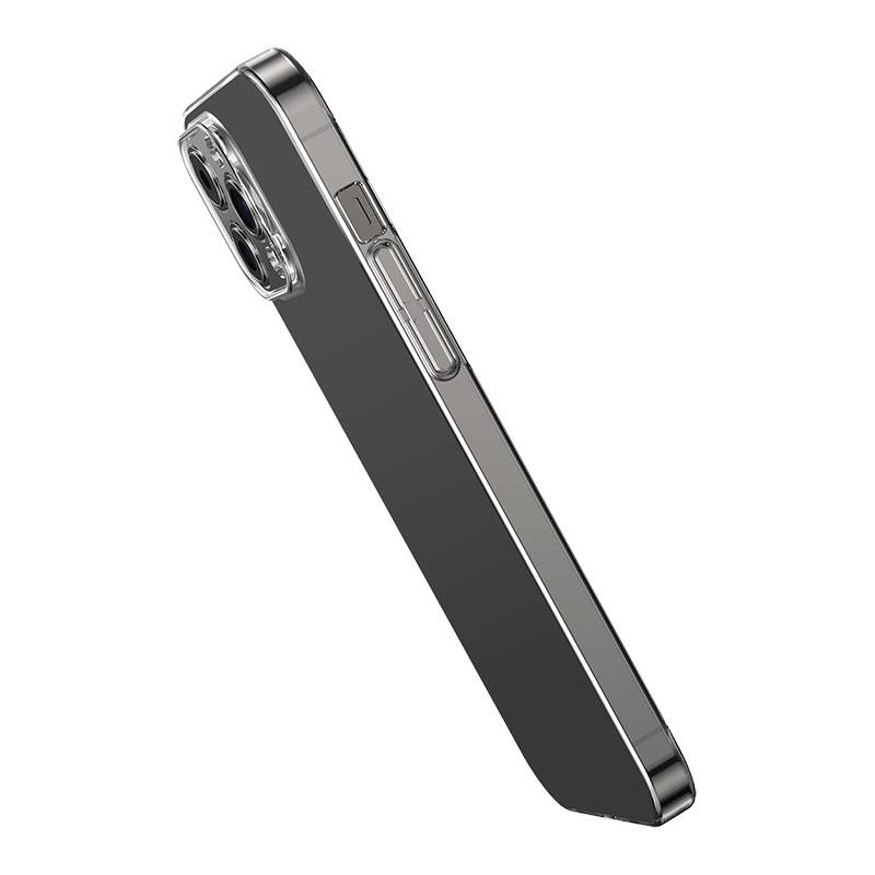 Telefono dėklas Baseus Crystal Clear, skirtas 12 Pro Max (permatomas)