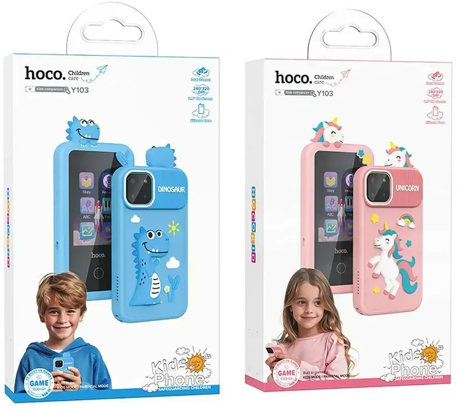 Alogy Phone for kids Hoco 2,8" Y103 mėlynas