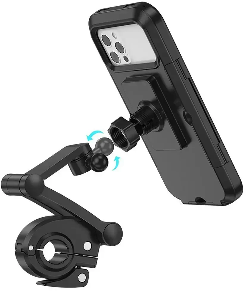 Universalus telefono laikiklis ant dviračio Hoco CA101 (waterproof)