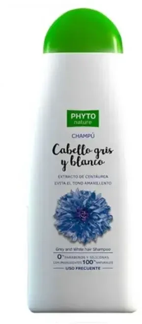 "Phyto Nature" žilų ir baltų plaukų šampūnas 400ml
