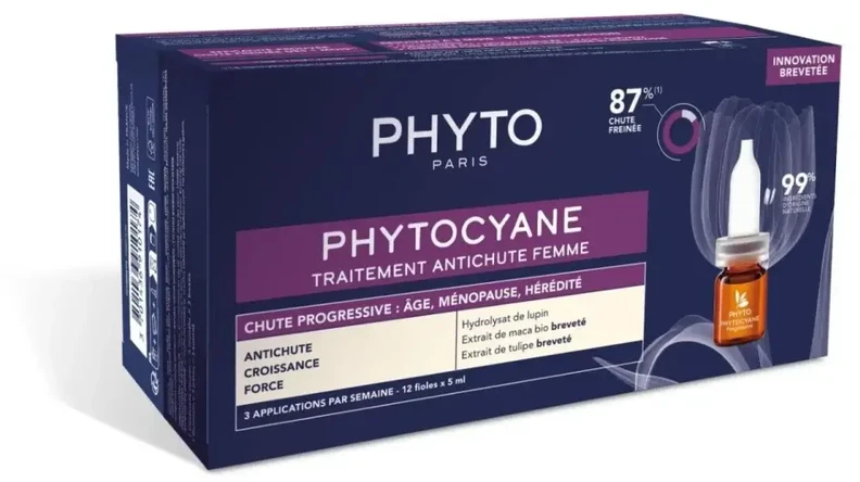 Phyto PhytoCyane progresuojančio plaukų slinkimo priemonė vyrams, 42 ml