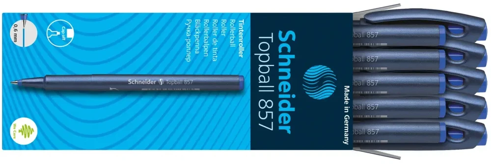 Pildspalva rolleris SCHNEIDER TOPBALL 857, zila
