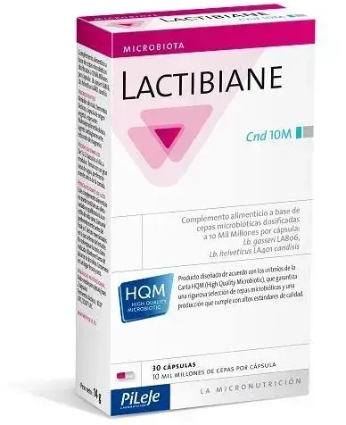 Pileje Lactibiane Cnd 10m 30 kapsulių