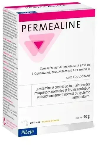 Pileje Permealine Oranžinis 20 lazdelių